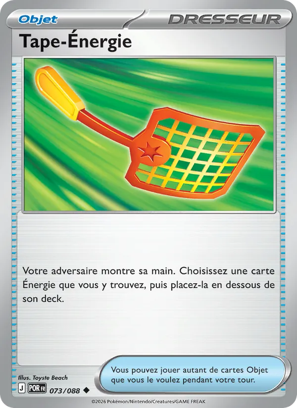 Carte Tape-Énergie 073/088 – Équilibre Parfait