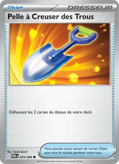 Carte Pelle à Creuser des Trous 074/088 – Équilibre Parfait
