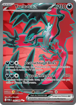 Carte Yveltal-ex 105/088 – Équilibre Parfait