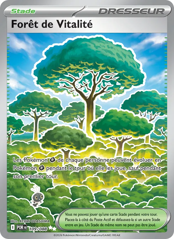 Carte Forêt de Vitalité 109/088 – Équilibre Parfait