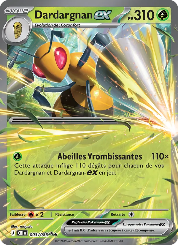 Carte Dardargnan-ex 003/086 – Chaos Ascendant
