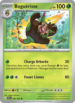 Carte Boguérisse 006/086 – Chaos Ascendant