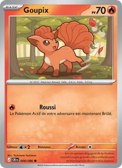 Carte Goupix 008/086 – Chaos Ascendant