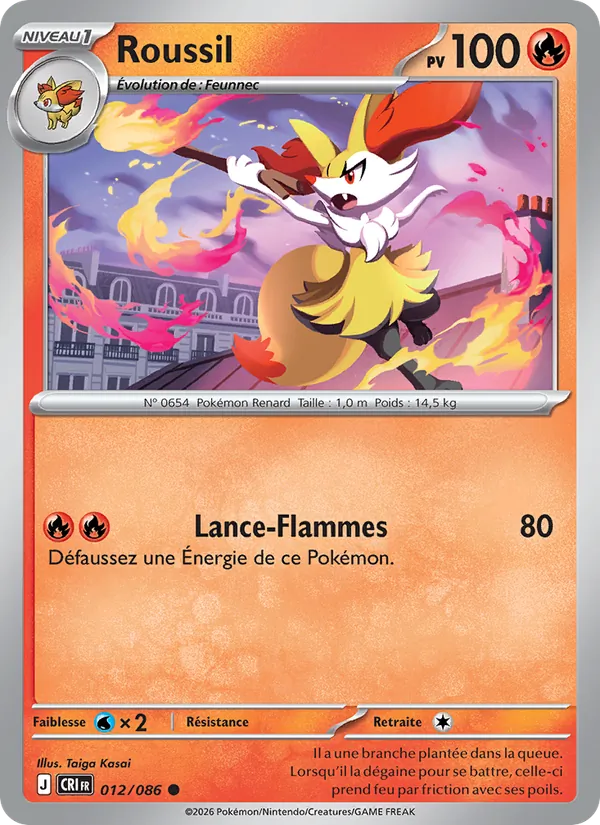 Carte Roussil 012/086 – Chaos Ascendant