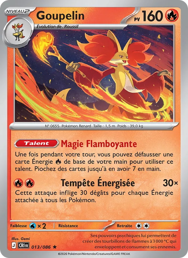 Carte Goupelin 013/086 – Chaos Ascendant