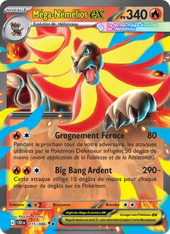 Carte Méga-Némélios-ex 015/086 – Chaos Ascendant