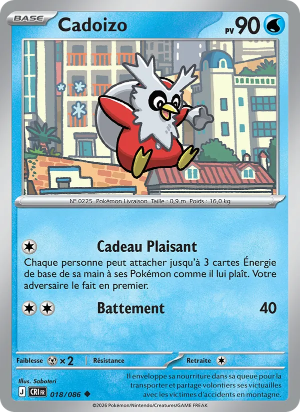 Carte Cadoizo 018/086 – Chaos Ascendant