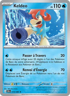 Carte Keldeo 019/086 – Chaos Ascendant