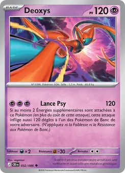 Carte Deoxys 032/086 – Chaos Ascendant