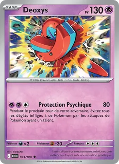 Carte Deoxys 033/086 – Chaos Ascendant