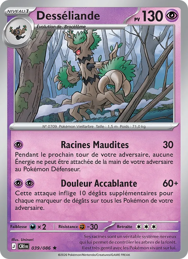Carte Desséliande 039/086 – Chaos Ascendant
