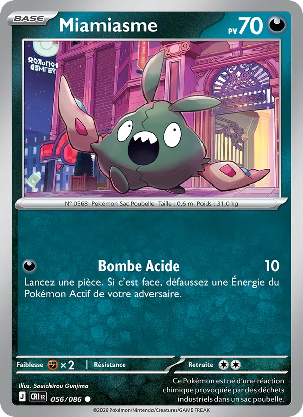 Carte Miamiasme 056/086 – Chaos Ascendant