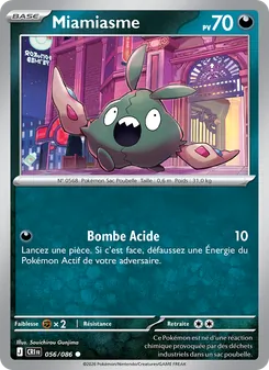 Carte Miamiasme 056/086 – Chaos Ascendant