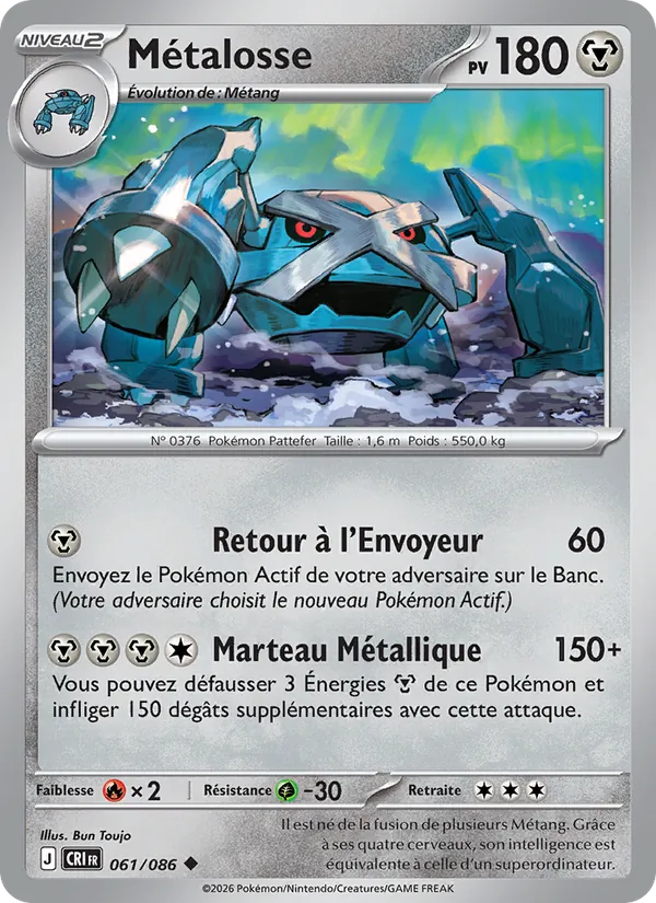 Carte Métalosse 061/086 – Chaos Ascendant
