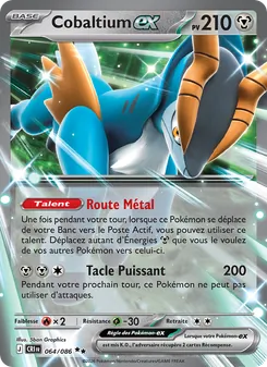 Carte Cobaltium-ex 064/086 – Chaos Ascendant