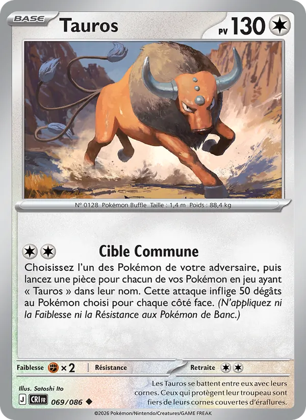 Carte Tauros 069/086 – Chaos Ascendant