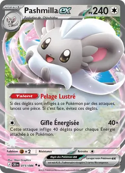 Carte Pashmilla-ex 073/086 – Chaos Ascendant