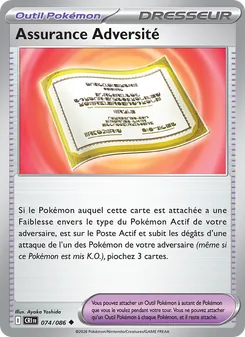 Carte Assurance Adversité 074/086 – Chaos Ascendant