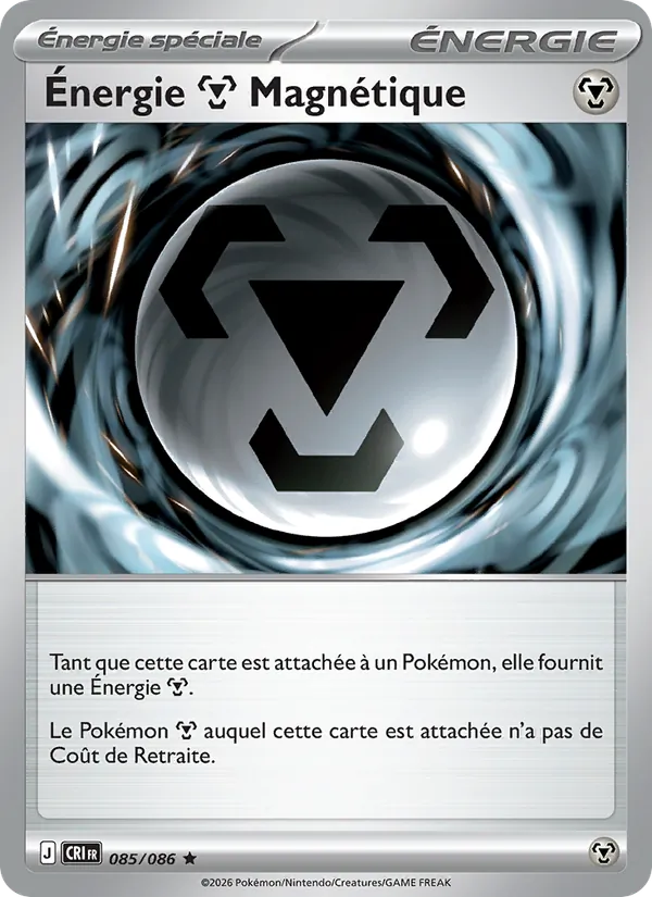 Carte Énergie Métal Magnétique 085/086 – Chaos Ascendant