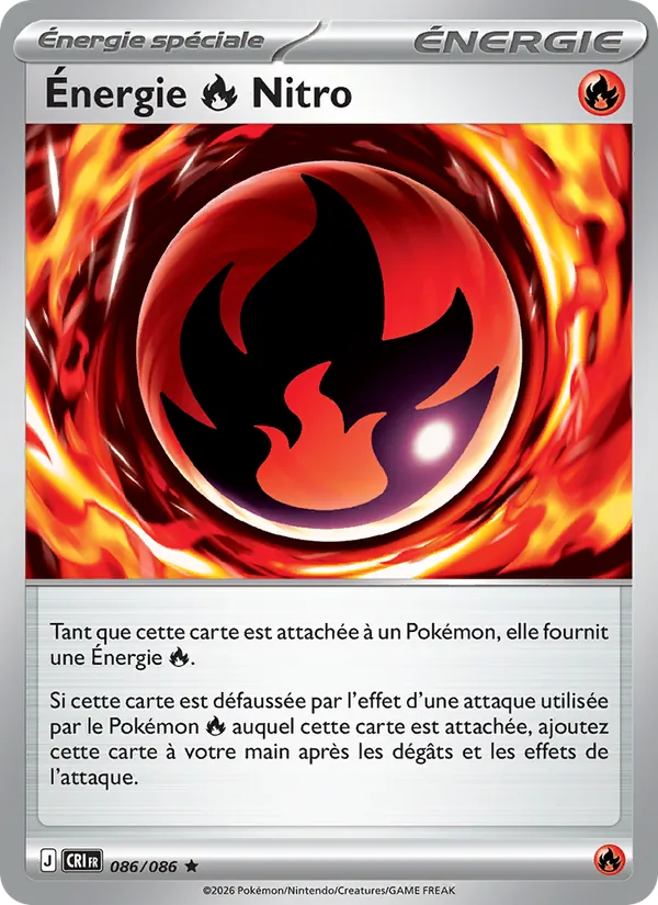 Carte Énergie Feu Nitro 086/086 – Chaos Ascendant