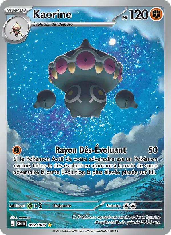 Carte Kaorine 092/086 – Chaos Ascendant