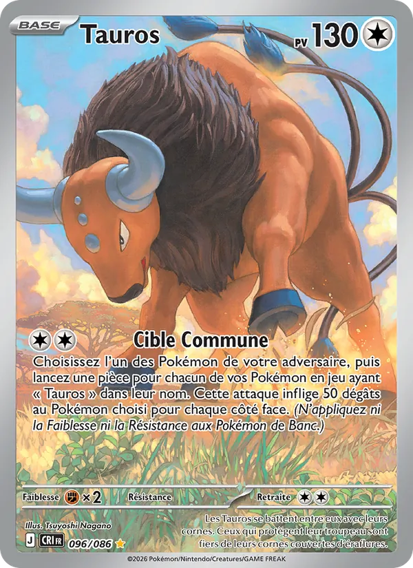 Carte Tauros 096/086 – Chaos Ascendant