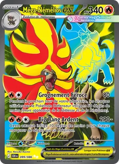 Carte Méga-Némélios-ex 099/086 – Chaos Ascendant
