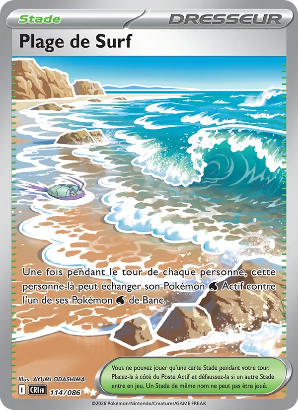 Carte Plage de Surf 114/086 – Chaos Ascendant