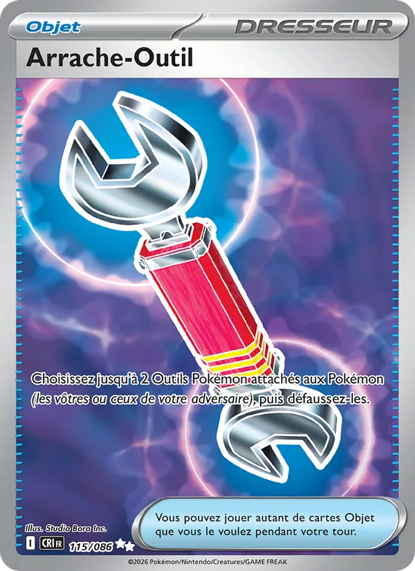 Carte Arrache-Outil 115/086 – Chaos Ascendant