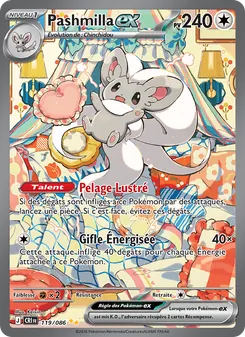 Carte Pashmilla-ex 119/086 – Chaos Ascendant