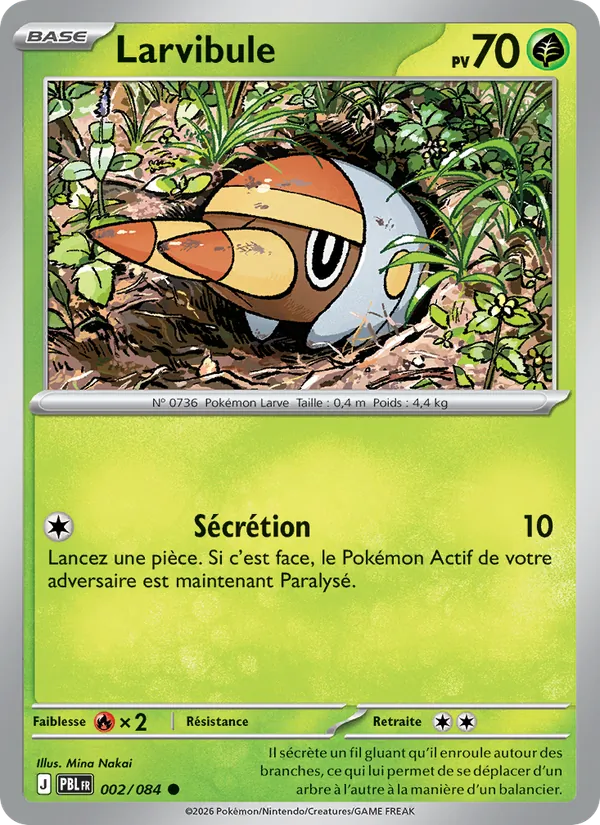 Carte Larvibule 002/084 – Nuit Noire