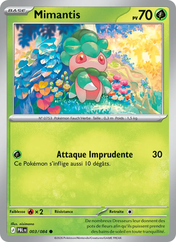 Carte Mimantis 003/084 – Nuit Noire