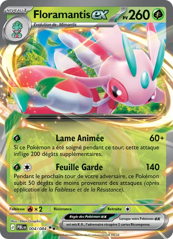 Carte Floramantis-ex 004/084 – Nuit Noire