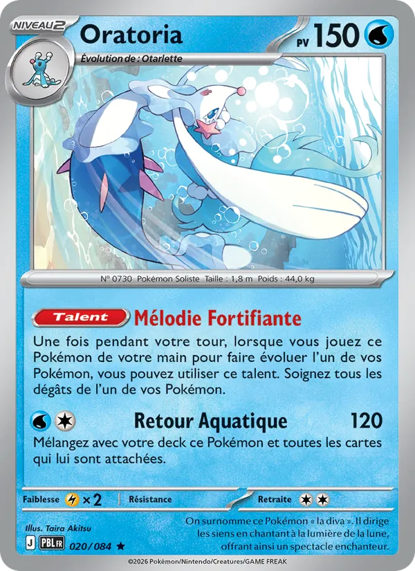 Carte Oratoria 020/084 – Nuit Noire