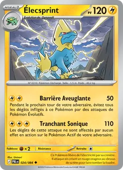 Carte Élecsprint 024/084 – Nuit Noire