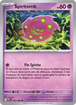Carte Spiritomb 035/084 – Nuit Noire