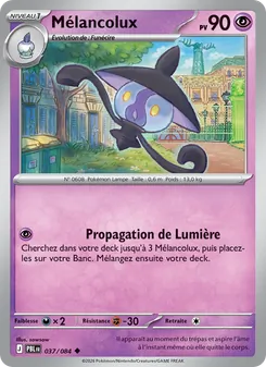 Carte Mélancolux 037/084 – Nuit Noire