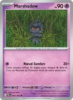Carte Marshadow 040/084 – Nuit Noire