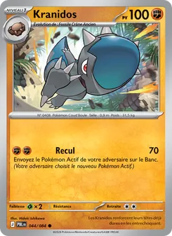 Carte Kranidos 044/084 – Nuit Noire