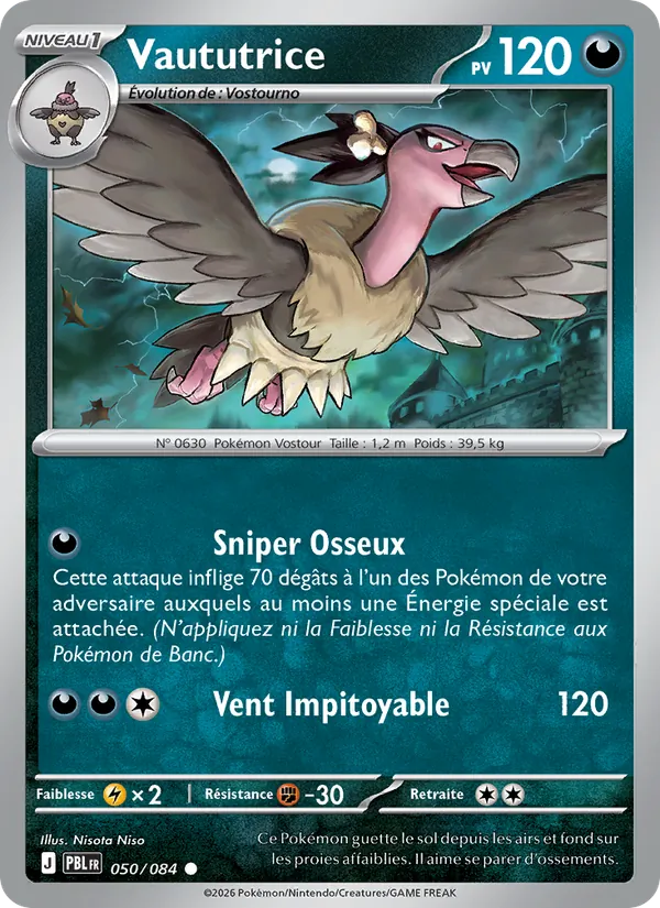 Carte Vaututrice 050/084 – Nuit Noire