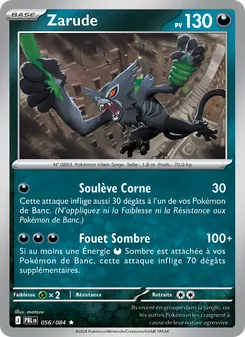 Carte Zarude 056/084 – Nuit Noire