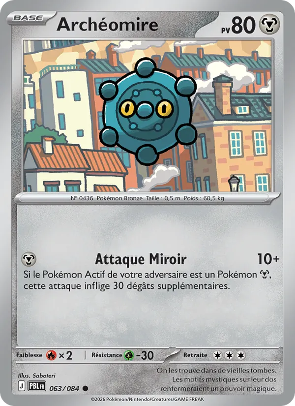 Carte Archéomire 063/084 – Nuit Noire