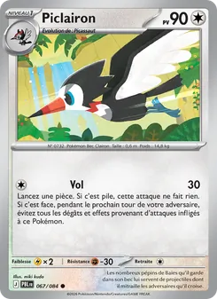 Carte Piclairon 067/084 – Nuit Noire