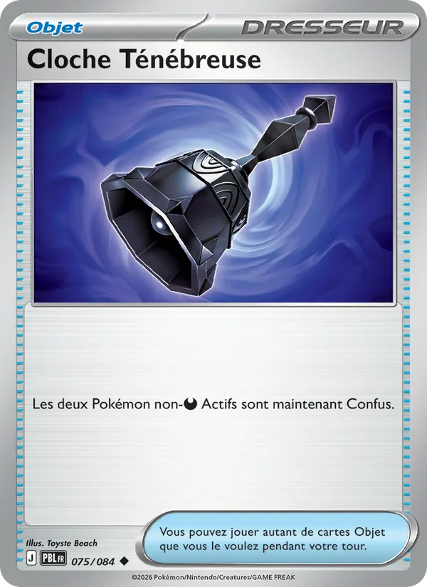 Carte Cloche Ténébreuse 075/084 – Nuit Noire
