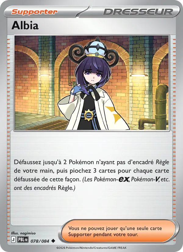 Carte Albia 078/084 – Nuit Noire