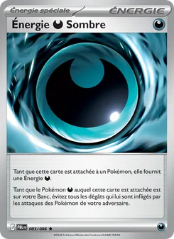 Carte Énergie Obscurité Sombre 083/084 – Nuit Noire