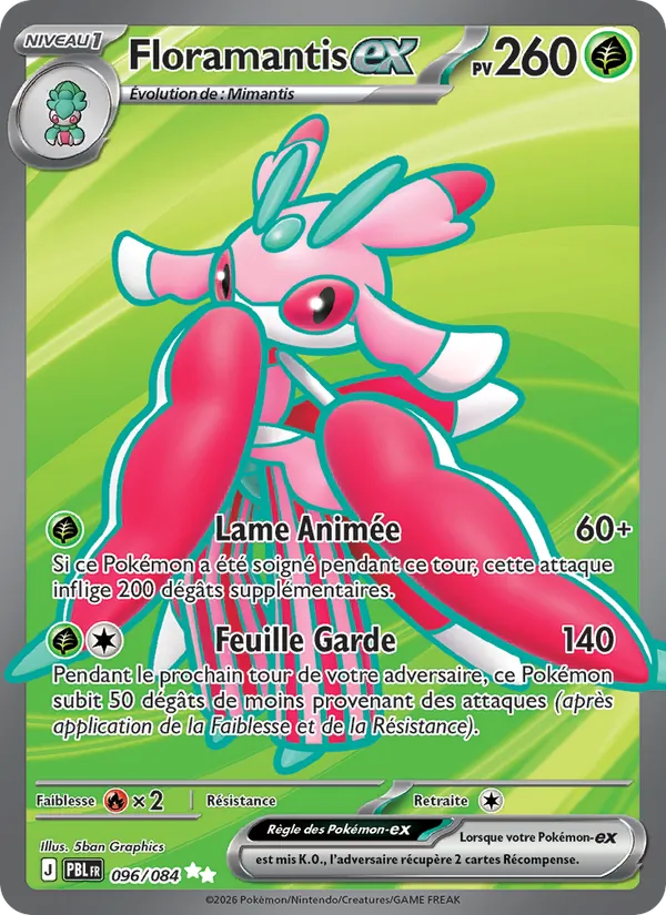 Carte Floramantis-ex 096/084 – Nuit Noire