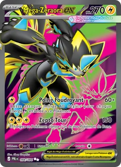 Carte Méga-Zeraora-ex 098/084 – Nuit Noire