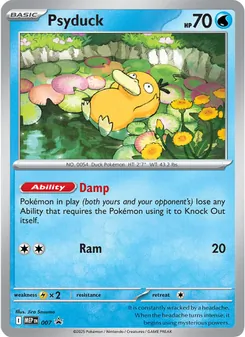 Carte Psykokwak 007 – MEP Black Star Promos
