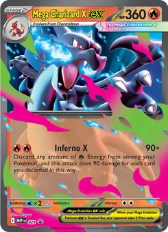 Carte Méga-Dracaufeu X-ex 029 – MEP Black Star Promos